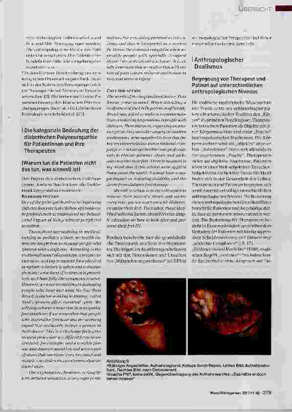 Vorschauseite 4: Diagnostik und Bedeutung der Polyneuropathie beim Diabetischen Fußsyndrom
