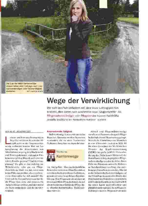 Vorschauseite 1: Wege der Verwirklichung