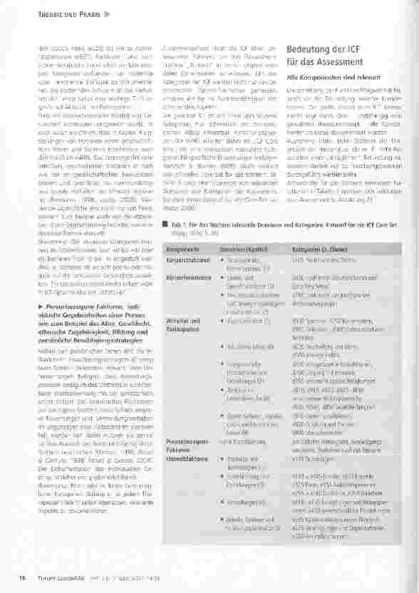 Vorschauseite 3: Stottern im Spiegel der ICF: ein neuer Rahmen für Diagnostik, Therapie und Evaluation