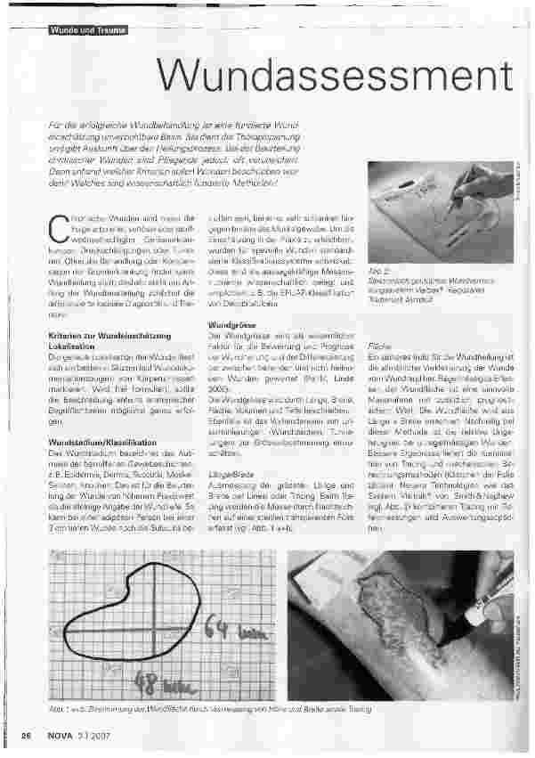 Vorschauseite 1: Wundassessment