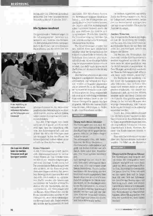 Vorschauseite 2: Osteopathie - im Dialog mit dem Gewebe