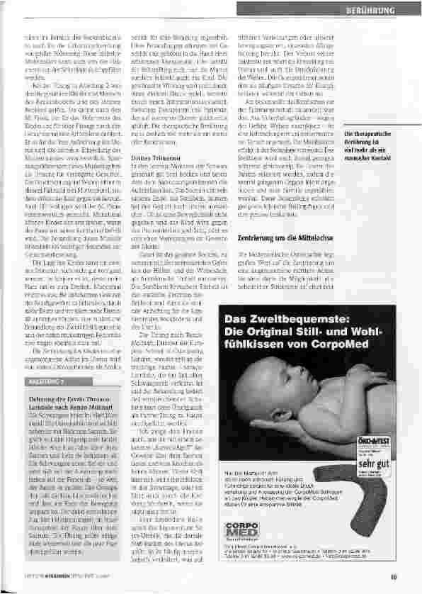 Vorschauseite 3: Osteopathie - im Dialog mit dem Gewebe