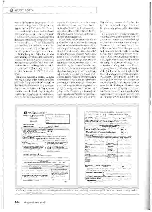 Vorschauseite 3: Klinisches Case Management in einer australischen Klinik:Schon vor der Aufnahme an die Entlassung denken