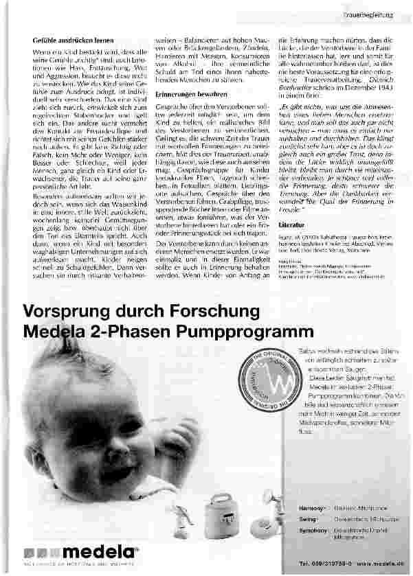 Vorschauseite 5: Der Tod von Vater oder Mutter hinterlässt eine schmerzliche Lücke