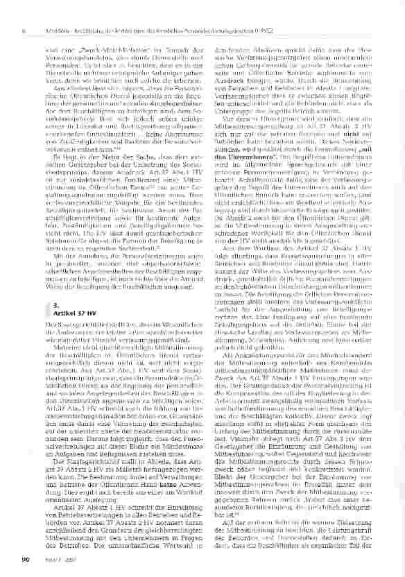 Vorschauseite 3: Bestätigung der Änderungen des Hessischen Personalvertretungsgesetzes (HPVG)- ANMERKUNGEN ZUM URTEIL DES Staatsgerichtshofes HESSEN1 VOM 08.11.2006 -2