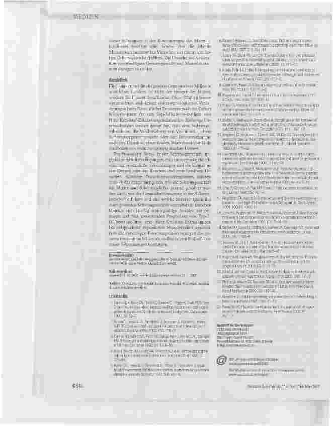 Vorschauseite 6: Fetalzeit und spätere Gesundheit
