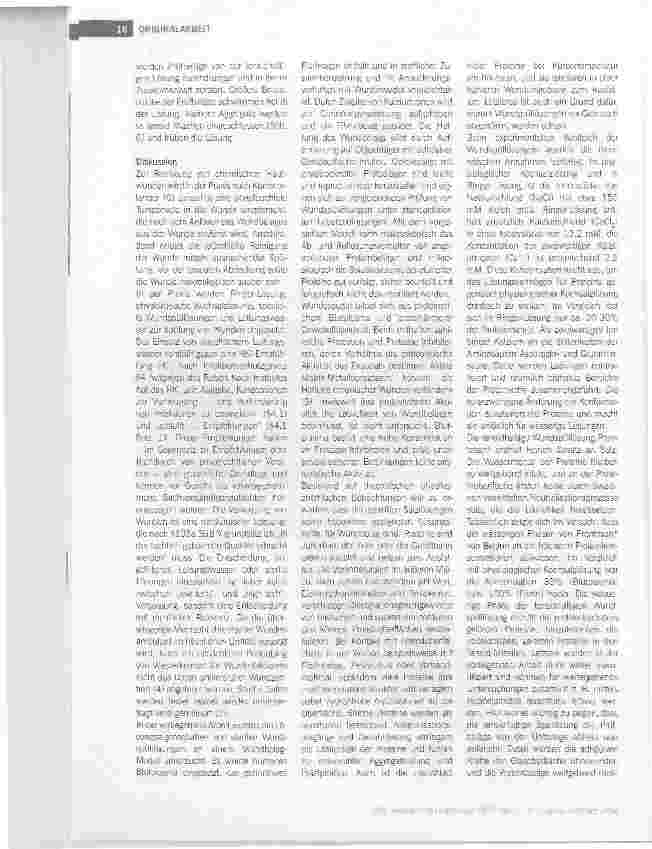 Vorschauseite 5: In vitro Effektivität von Wundspüllösungen -Vergleich von Salzlösungen und einer tensidhaltigen Wundspülung