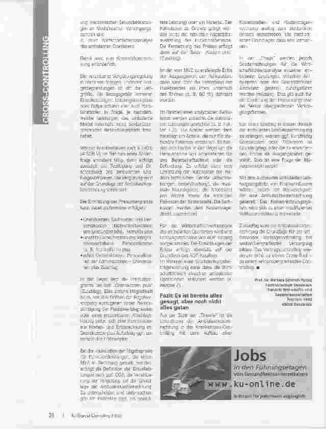 Vorschauseite 5: Erster Schritt zu einem Cross-Controlling