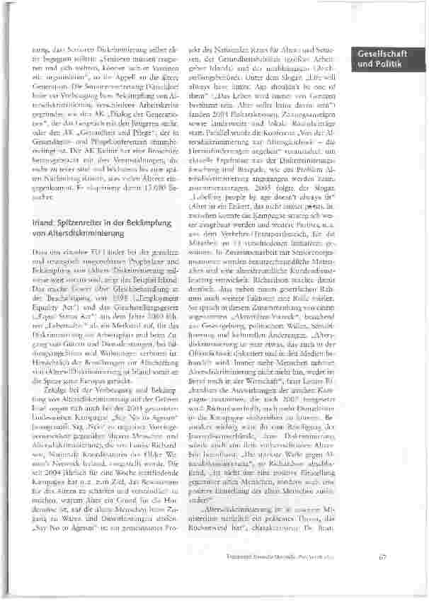 Vorschauseite 4: Handlungsempfehlungen und Wege aus der Altersdiskriminierung