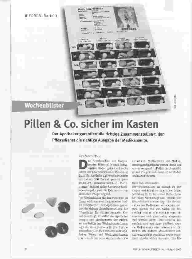 Vorschauseite 1: Pillen & Co. sicher im Kasten