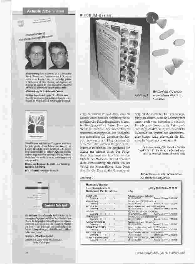 Vorschauseite 3: Pillen & Co. sicher im Kasten