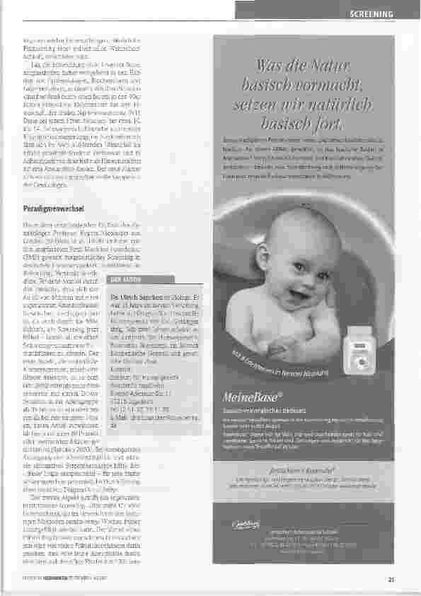 Vorschauseite 3: Nicht invasive Pränataldiagnostik