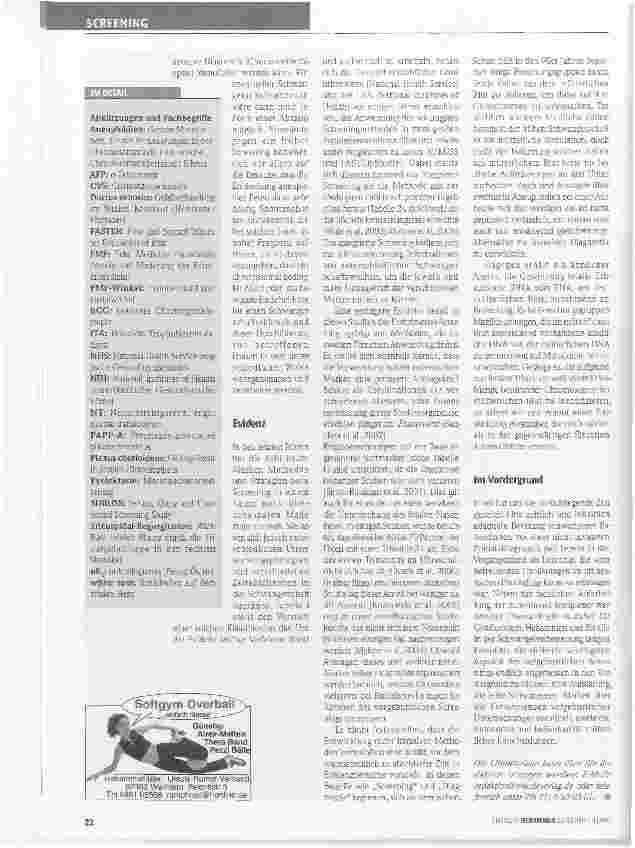 Vorschauseite 4: Nicht invasive Pränataldiagnostik