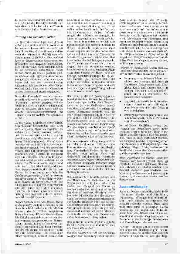Vorschauseite 3: Kommunikation mit an Demenz erkrankten Menschen als Quelle zur Ermittlung der Wünsche und des mutmaßlichen Willens