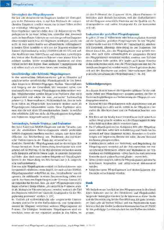 Vorschauseite 5: Pflegediagnostik auf akutpsychiatrischen Stationen in Österreich und in der Schweiz