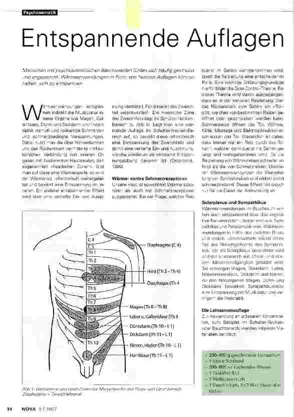 Vorschauseite 1: Entspannende Auflagen