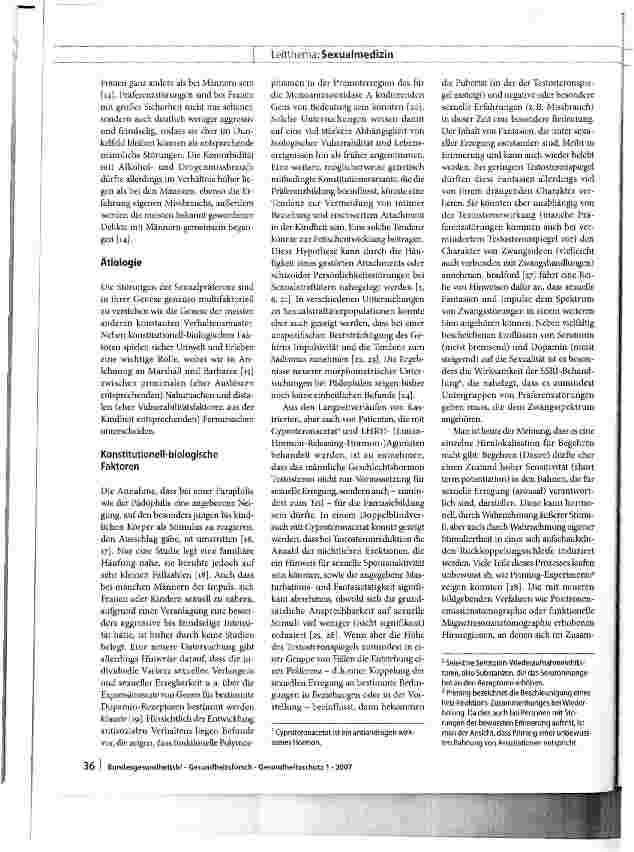 Vorschauseite 4: Störung der Sexualpräferenz (Paraphilie)