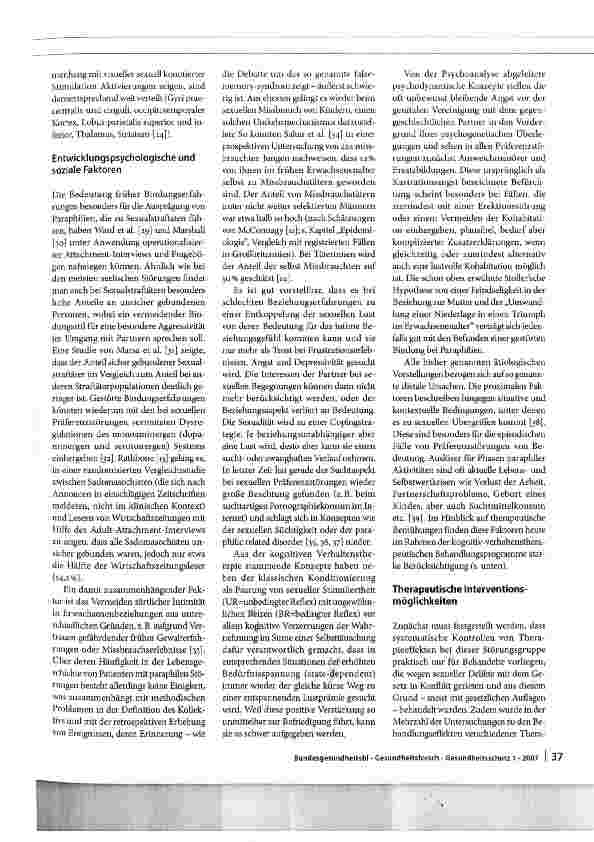 Vorschauseite 5: Störung der Sexualpräferenz (Paraphilie)