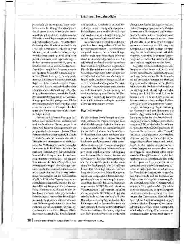 Vorschauseite 6: Störung der Sexualpräferenz (Paraphilie)