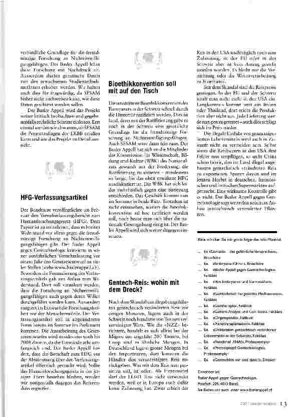 Vorschauseite 2: SESAM zurechtgestutzt!