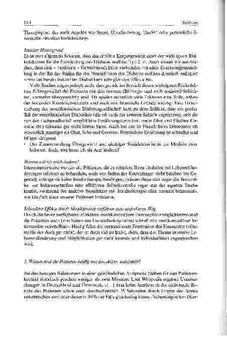 Vorschauseite 3: Die Eigenverantwortlichkeit des Patienten mit Diabetes mellitus Typ 2 - ein frommer Wunsch oder eine Utopie?