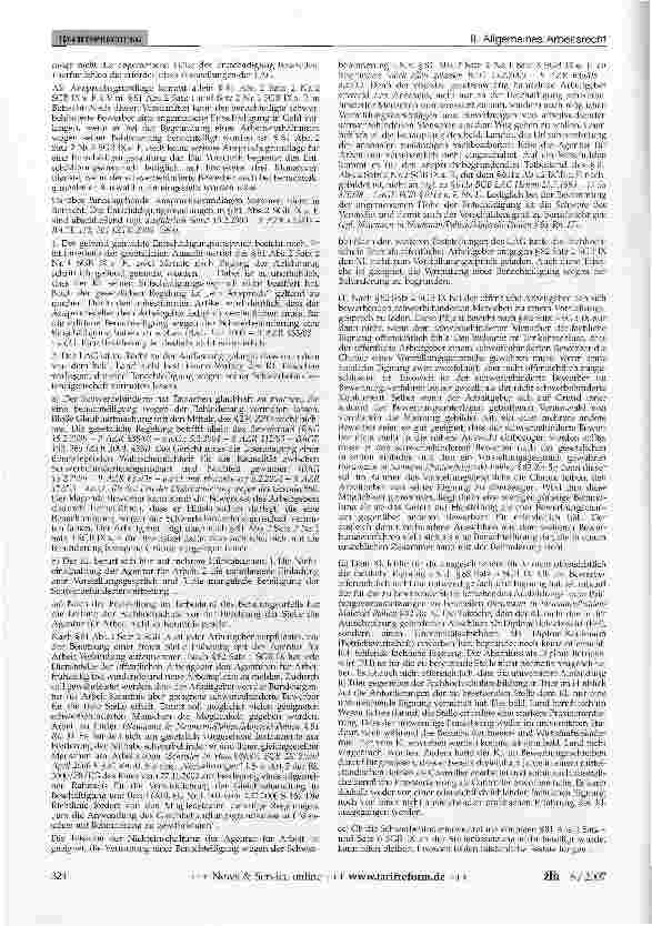 Vorschauseite 2: Benachteiligung wegen Schwerbehinderung; Personalauslese im öffentlichen Dienst SGB IX §§ 81, 82; GG Art. 33 Abs. 2