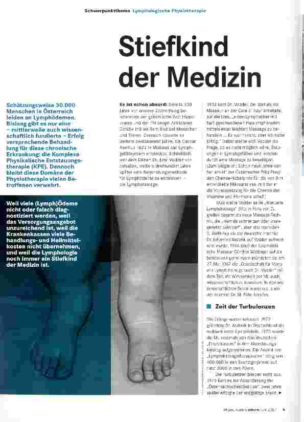 Vorschauseite 1: Stiefkind der Medizin