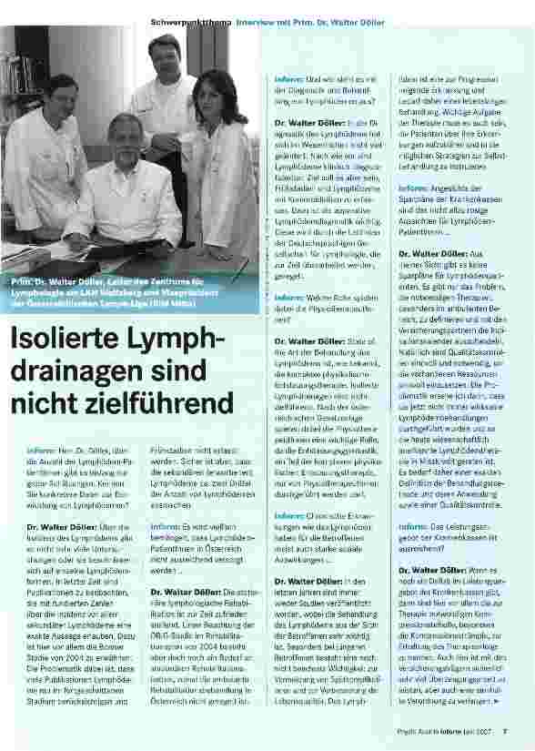 Vorschauseite 2: Stiefkind der Medizin