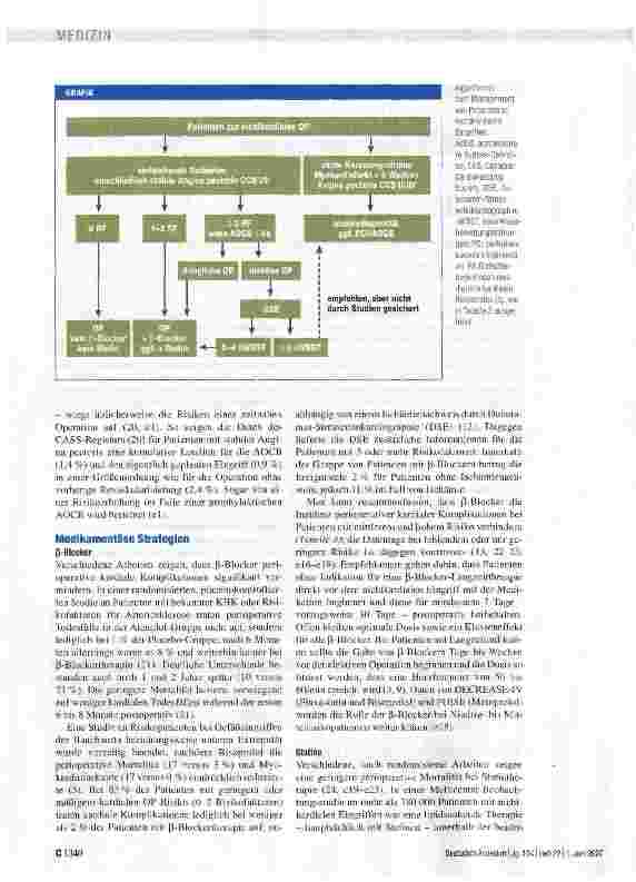 Vorschauseite 5: Operationsrisiko aus der Sicht des Kardiologen