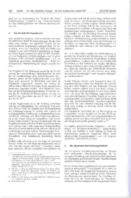 Vorschauseite 4: 50 Jahre Römische Verträge - 50 Jahre Europäisches Sozialrecht* -Teil 2