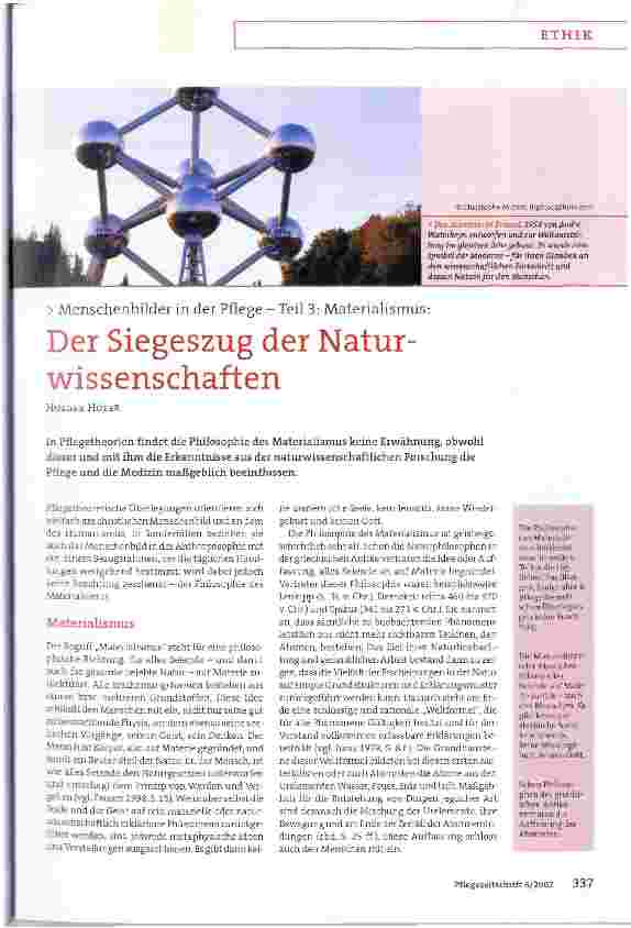 Vorschauseite 1: Der Siegeszug der Naturwissenschaften