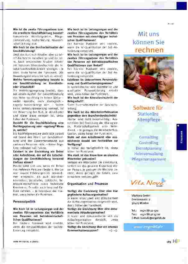 Vorschauseite 3: Rating (Teil IM): Die qualitative Beurteilung