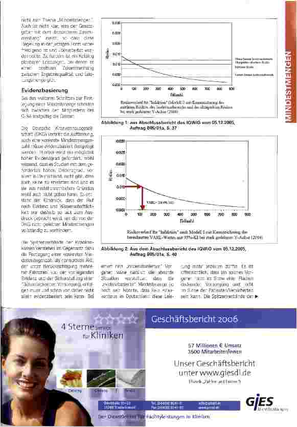 Vorschauseite 2: Streit um Mindestmengen