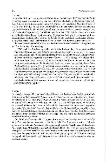 Vorschauseite 6: Ethische Argumente für und widerwerbeorientiertes Marketing von Ärzten undKrankenhäusern