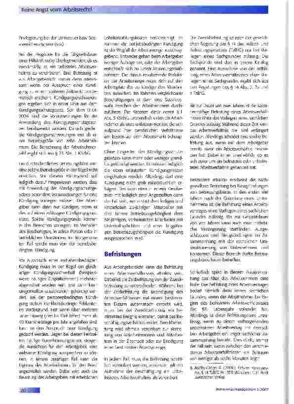 Vorschauseite 3: Keine Angst vorm Arbeitsrecht!