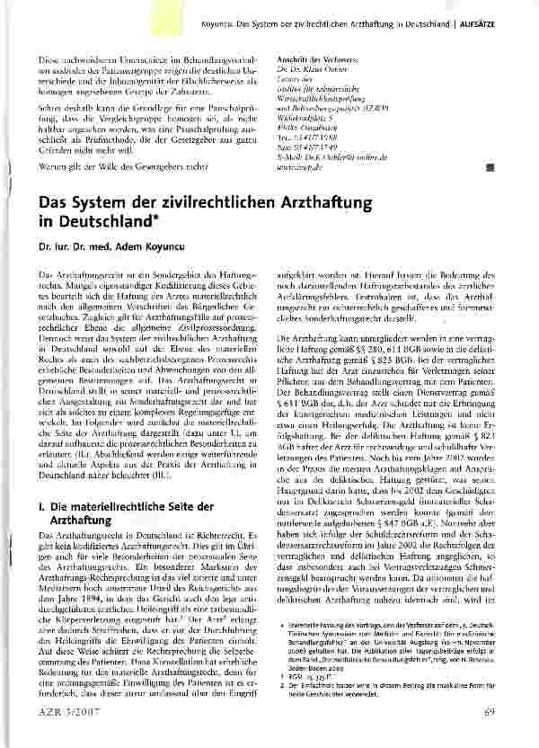 Vorschauseite 6: Ist der Wille des Gesetzgebers nicht mehr wichtig?Zahnärztliche Wirtschaftlichkeitsprüfung und die Sozialrechtsänderungen
