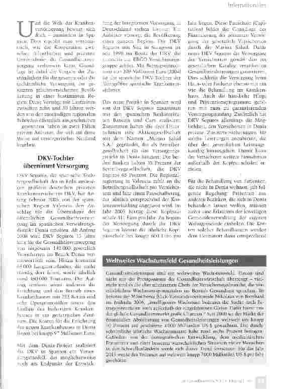 Vorschauseite 2: HMO auf Spanisch