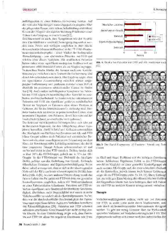 Vorschauseite 3: Nicht-kognitive Symptome bei frontotemporaler Demenz
