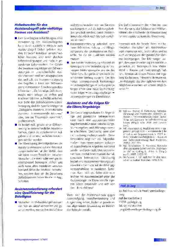 Vorschauseite 4: Assistenzorientierung in der Behindertenhilfe