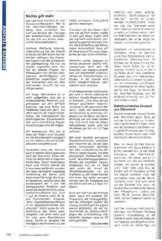 Vorschauseite 2: Die Turbo-Genesung