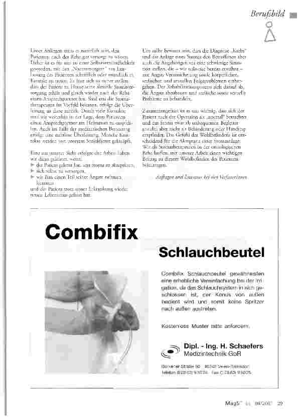 Vorschauseite 3: Stomatherapeut in der stationären onkologischen Rehabilitation