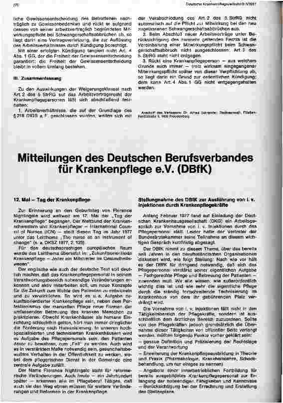 Vorschauseite 3: Arbeitsrechtliche Bedeutung der Mitwirkungsverweigerung beim Schwangerschaftsabbruch