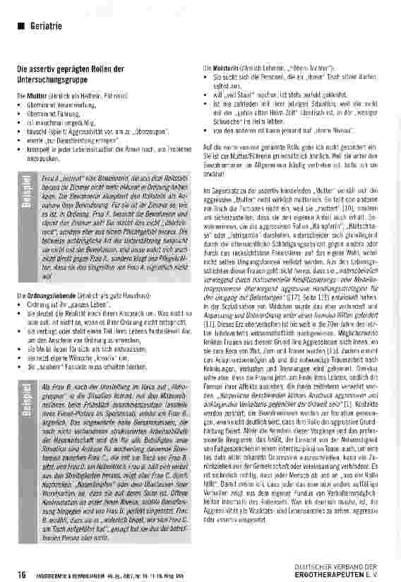 Vorschauseite 6: Die Aggression, kleine Schwester der Gewalt oder Vitalitätsund Lebensantrieb?