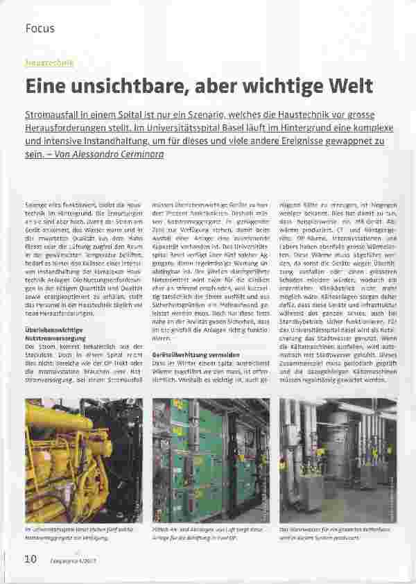 Vorschauseite 1: Eine unsichtbare, aber wichtige Welt