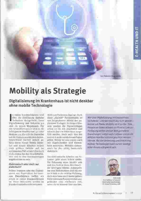 Vorschauseite 1: Mobility als Strategie