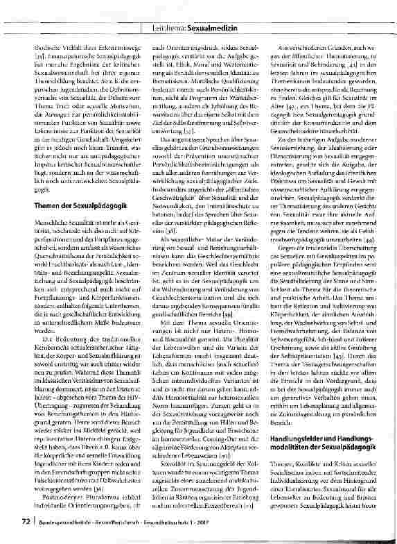 Vorschauseite 5: Sexualerziehung und Sexualpädagogik in Deutschland