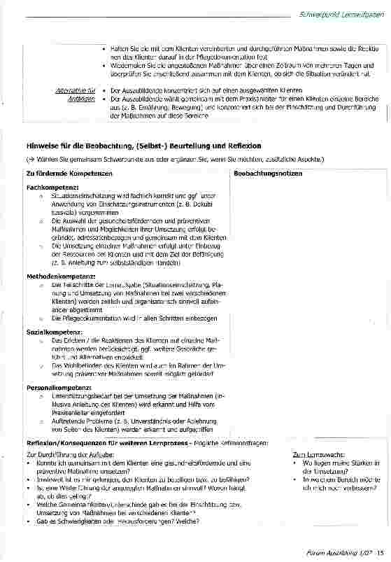 Vorschauseite 2: Gesundheitsförderliches und präventives Handeln umsetzen bzw. dazu anleiten