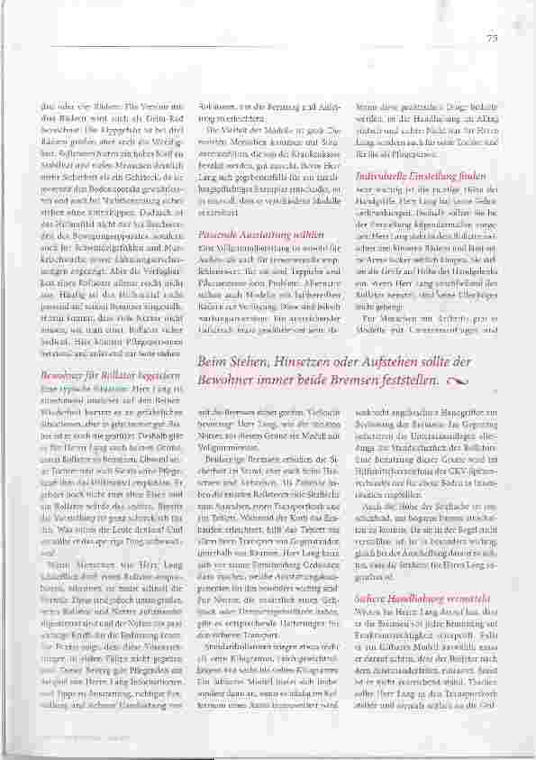 Vorschauseite 2: Mobil auf vier Rollen