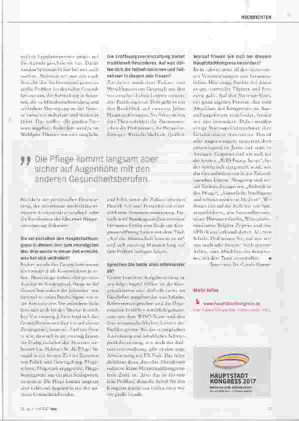 Vorschauseite 2: Gesundheitswesen im Wandel