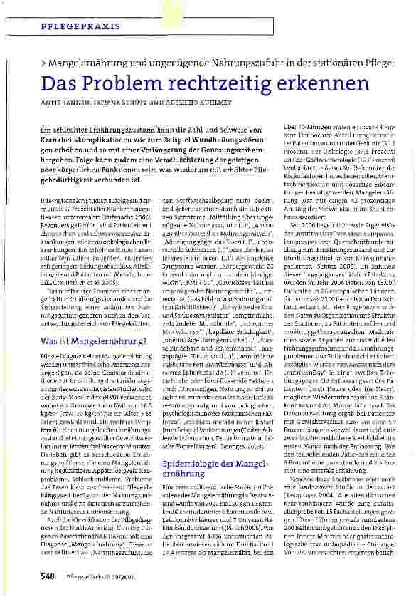 Vorschauseite 1: Das Problem rechtzeitig erkennen